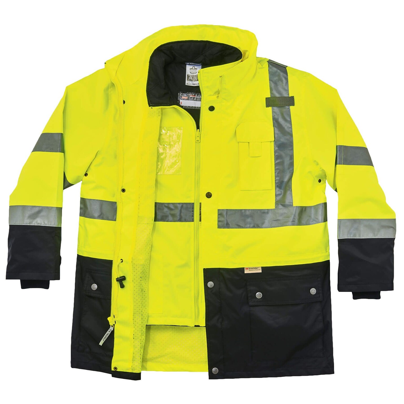 GloWear 8388 Type R Class 3/2 Thermal Jacket Kit, Lime, Extra Large (25535)