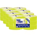 Tape Logic 2 x 50 yds. x 11 mil Gaffers Tape,  Fluorescent Yellow, 24/Carton