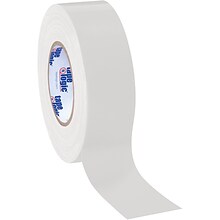 Colored Duct Tape, White, 2 x 60 yards, 3/Pack