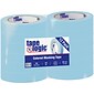 Tape Logic™ 1" x 60 Yards Light Masking Tape, Blue, 12 Rolls (T93500312PKH)
