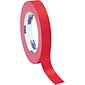 Tape Logic™ 3/4" x 60 Yards Masking Tape, Red, 12 Rolls (T93400312PKR)