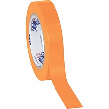 Tape Logic 1 x 36 yds. Solid Vinyl Safety Tape, Orange,  3/Pack (T91363PKO)