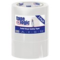 Tape Logic 2 x 36 yds. Solid Vinyl Safety Tape, White, 3/Pack (T92363PKW)