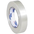 Tape Logic® 1500 Strapping Tape, 1 x 60 yds., Clear, 12/Case (T915150012PK)