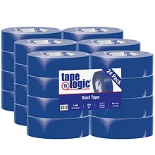 Tape Logic® Duct Tape, 10 Mil, 2 x 60 yds., Blue, 24/Case (T987100BLU)