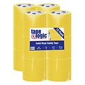 Tape Logic Caution/Physical 4 x 36 yds. Hazard Vinyl Safety Tape, Yellow, 12/Pack (T9436Y)