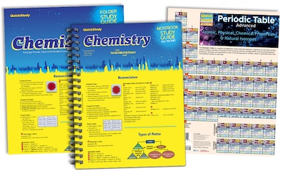 Quickstudy Chemistry Reference Pack (238058)