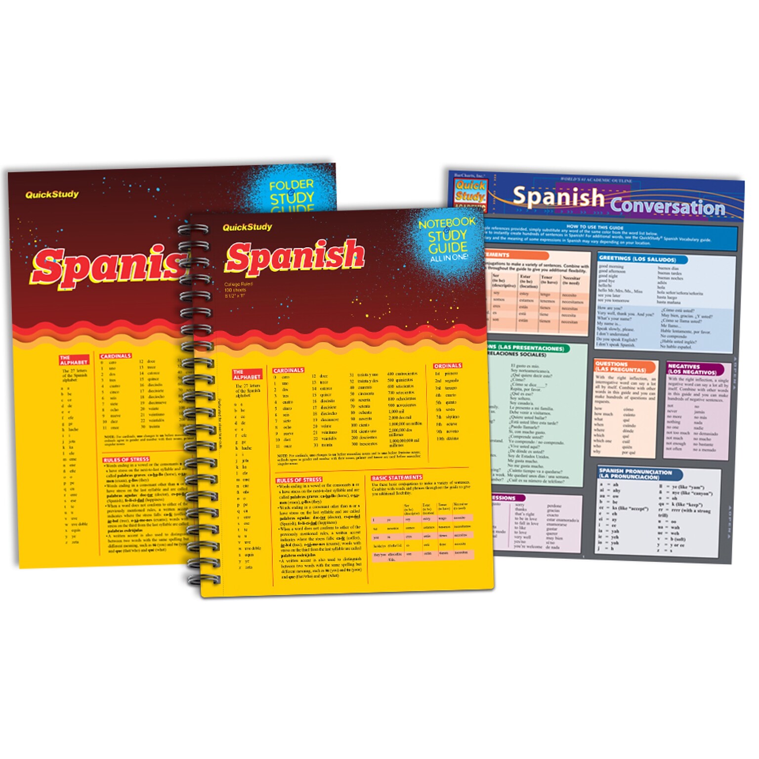 Quickstudy Spanish Reference Pack (238072)