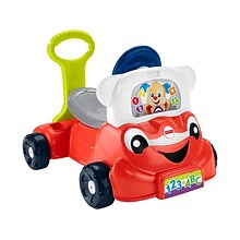 Fisher-Price Laugh and Learn 3-in-1 Smart Car, Multicolored (FNT03)