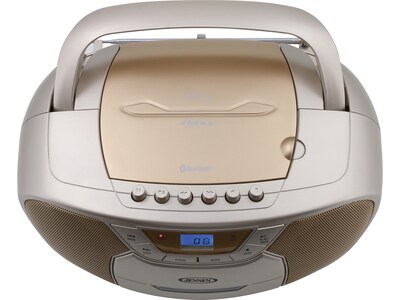 Jensen CD-590-C Bluetooth MP3/CD/Radio Player, Champagne