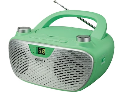 Jensen CD-485-GR CD/Radio Player, Green