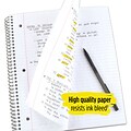 Five Star 5-Subject Notebook, 8.5 x 11, College Ruled, 200 Sheets, Red (72077)