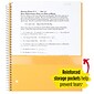 Five Star 5-Subject Notebook, 8.5" x 11", College Ruled, 200 Sheets, Red (72077)