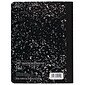 Mead 1-Subject Composition Notebooks, 9.75" x 7.5", Wide Ruled, 100 Sheets, Black (09910)