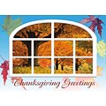 Fall Thanksgiving Seasonal Greetings Cards, With A7 Envelopes, 7 x 5, 25 Cards per Set