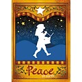 Peace On Earth Little Drummer Boy Christmas Greeting Cards, With A7 Envelopes, 7 x 5, 25 Cards per