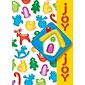 Joy Bird House Holiday Greeting Cards, With A7 Envelopes, 7" x 5", 25 Cards per Set