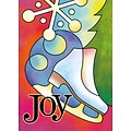 Joy Colorful Ice Skate Holiday Greeting Cards, With A7 Envelopes, 7 x 5, 25 Cards per Set