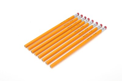 Pep Rally Wooden Pencil, 2.1mm, #2 Medium Lead, 8/Pack (59803-US)