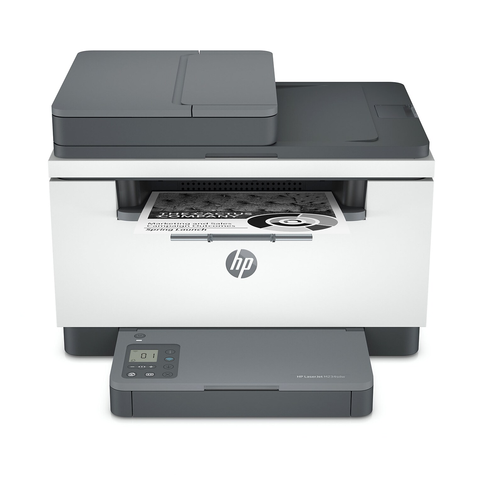 HP LaserJet MFP M234sdw Wireless Black/White All-in-One Laser Printer, Instant Ink Ready (6GX01F#BGJ)