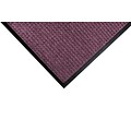 M+A Matting WaterHog Squares Classic Mat, Universal Cleated, 3 x 5, Bordeaux (2006035070)