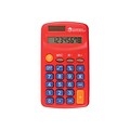 Learning Resources Rainbow 8-Digit Calculators, Assorted Colors, 10/Pack (LER0014)