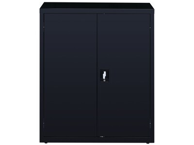 Hirsh 42 Steel Storage Cabinet with 3 Shelves, Black (22002)
