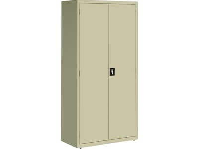 Hirsh 72 Steel Storage Cabinet with 5 Shelves, Putty (22004)