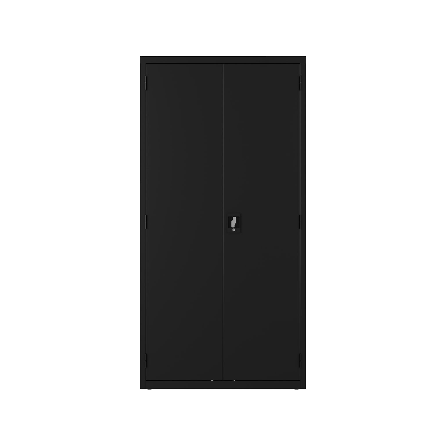 Hirsh 72 Steel Janitorial Storage Cabinet with 3 Shelves, Black (24033)