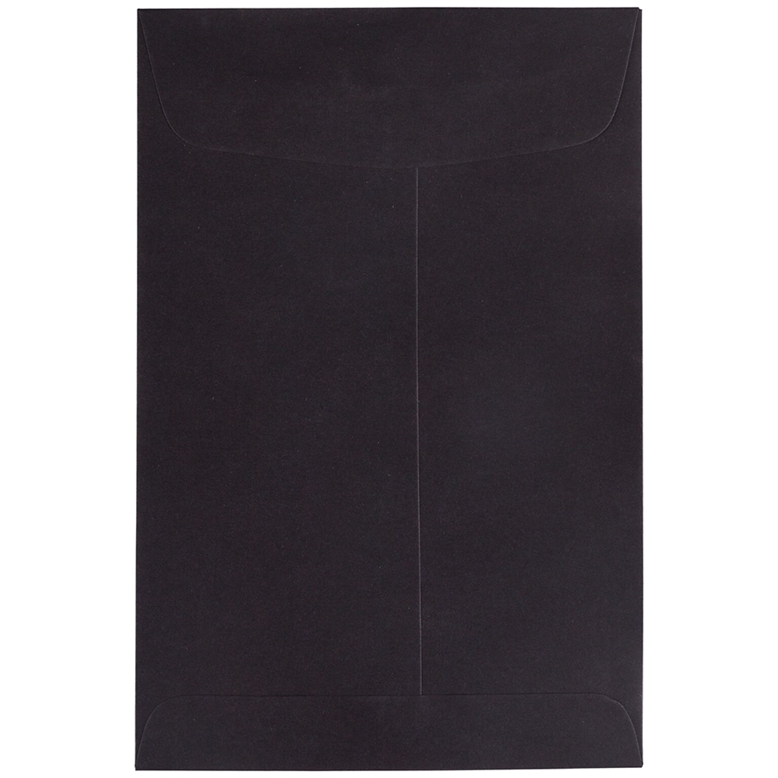 JAM Paper 6 x 9 Open End Catalog Envelopes, Black, 10/Pack (88095B)