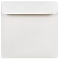 JAM Paper 6 x 6 Square Invitation Envelopes, White, 100/Pack (28416B)
