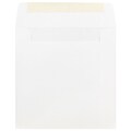 JAM Paper 6 x 6 Square Invitation Envelopes, White, 100/Pack (28416B)