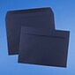 JAM Paper 9.5 x 12.625 Booklet Envelopes, Navy Blue, 25/Pack (63928407)