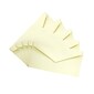 JAM Paper Monarch Open End Invitation Envelope, 3 7/8" x 7 1/2", Ivory, 500/Pack (3197718H)
