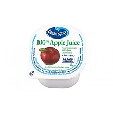 Ocean Spray Apple Juice, 4 oz., 48 Count (00720)
