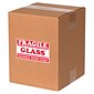Tape Logic Fragile Glass Handle with Care Staples® Shipping Label, 3" x 5", 500/Roll