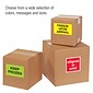 Tape Logic Climate Labels, "Protect From Freezing", 3" x 5", Fluorescent Green, 500/Roll (DL1329)