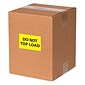 Tape Logic Labels, "Do Not Top Load", 2 x 3", Fluorescent Yellow, 500/Roll (DL1620)