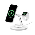 Belkin BOOST CHARGE PRO 3-in-1 Wireless Charger for iPhone 12, White (WIZ009ttWH)