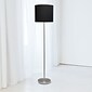 Simple Designs Incandescent Floor Lamp, Black (LF2004-BLK)