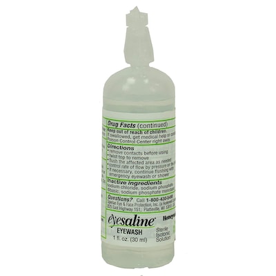Eyesaline®  Personal Eyewash Bottle, 1 oz, 24/CT (32-000401-0000)