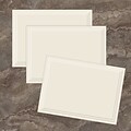 Great Papers! Triple Embossed Ivory Note Cards, 48/Pack