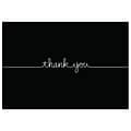 Great Papers! Grace Thank You Note Card, Black, 50/Pack (2015072)