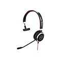 Jabra Evolve 40 USB-C Noise Canceling Mono Phone & Computer Headset, MS Certified, Black (6393-823-1