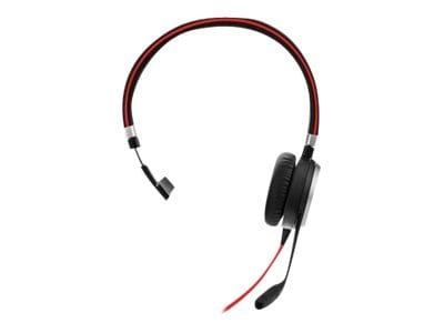 Jabra Evolve 40 USB-C Noise Canceling Mono Phone & Computer Headset, MS Certified, Black (6393-823-1