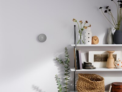 Google Nest WiFi Smart Thermostat, Snow White (5951743)