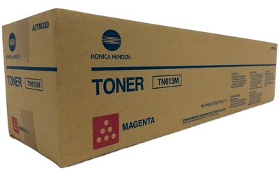 Konica Minolta TN-613 Magenta Standard Yield Toner Cartridge (A0TM330)