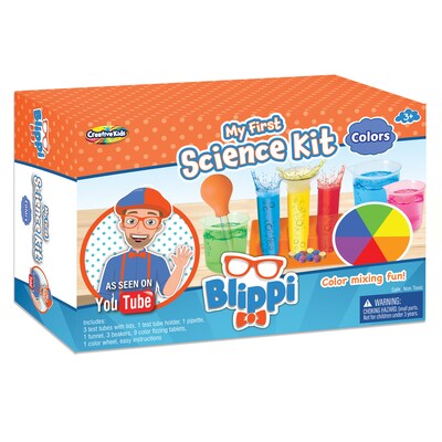 Blippi, Assorted Materials, My First Science Kit: Colors, Multicolored (BAT6110)