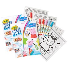 Crayola® Peppa Pig Color Wonder Mess Free Coloring Pad & Markers, 2 Sets (BIN757000-2)