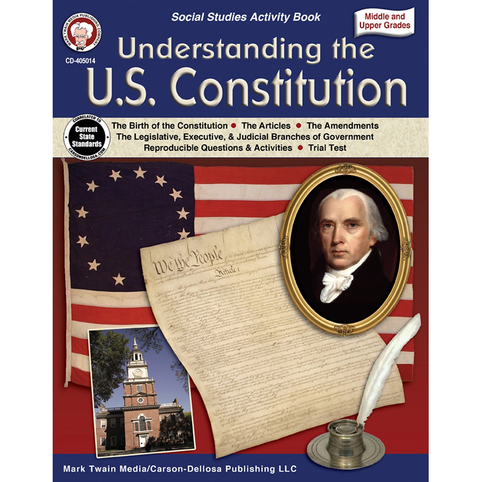 Understanding the U.S. Constitution, Grades 5-12, (9781622236916)